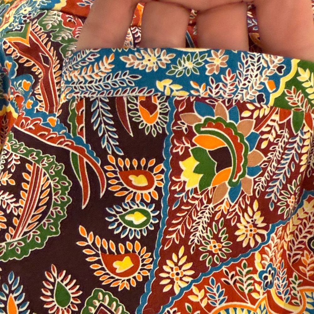 J. McLaughlin Multicolor Patterned Ankle Pants - image 11